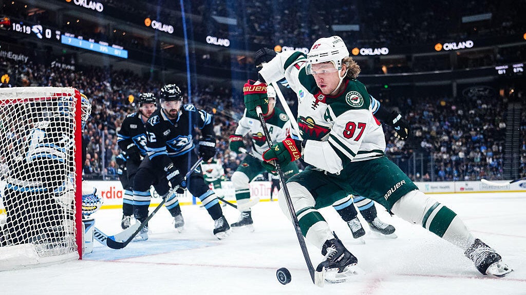 Kirill Kaprizov scores his NHL-leading 14th goal, Wild beat the Mammoth 3-1 — Maplewood Sports news