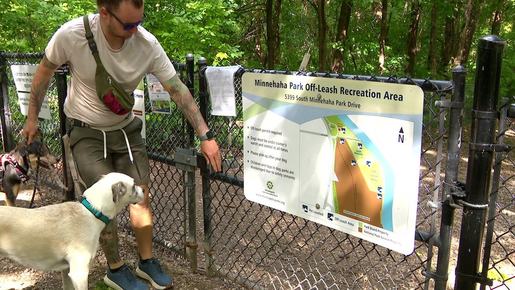 Dogs must be on on leash at Minneapolis' Minnehaha Regional Park starting in December — Maplewood Government news